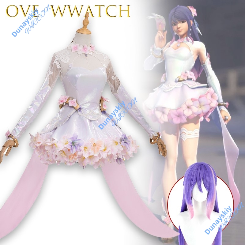 Embroidery Outfit - Bride Kiriko Complete Cosplay Outfit Hydrangea
