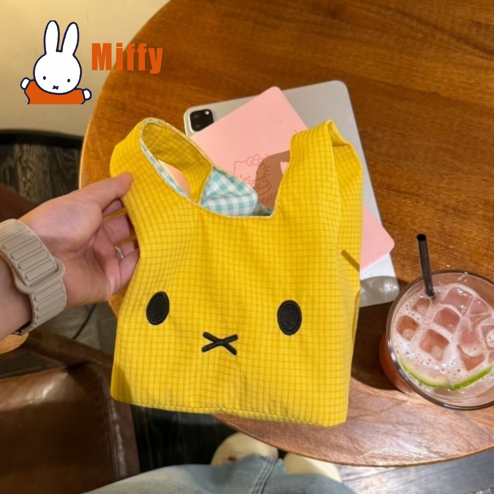 Kawaii Miffy Handbag Cute Rabb - Embroidery Rabbit ulasan dan harga