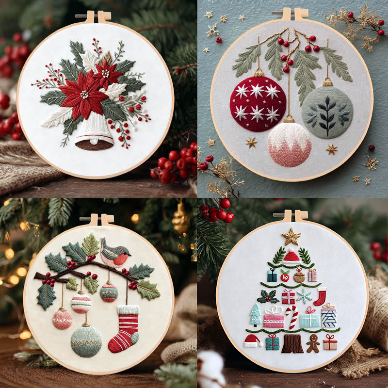 DIY Embroidery Christmas Tree  - Embroidery Needles ulasan dan harga