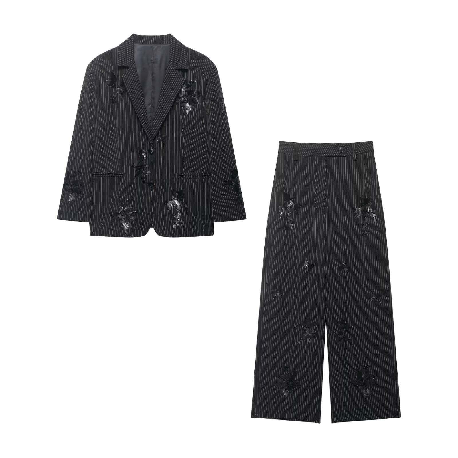 Women's Fashion Embroidery Str - Embroidery Jacket ulasan dan harga