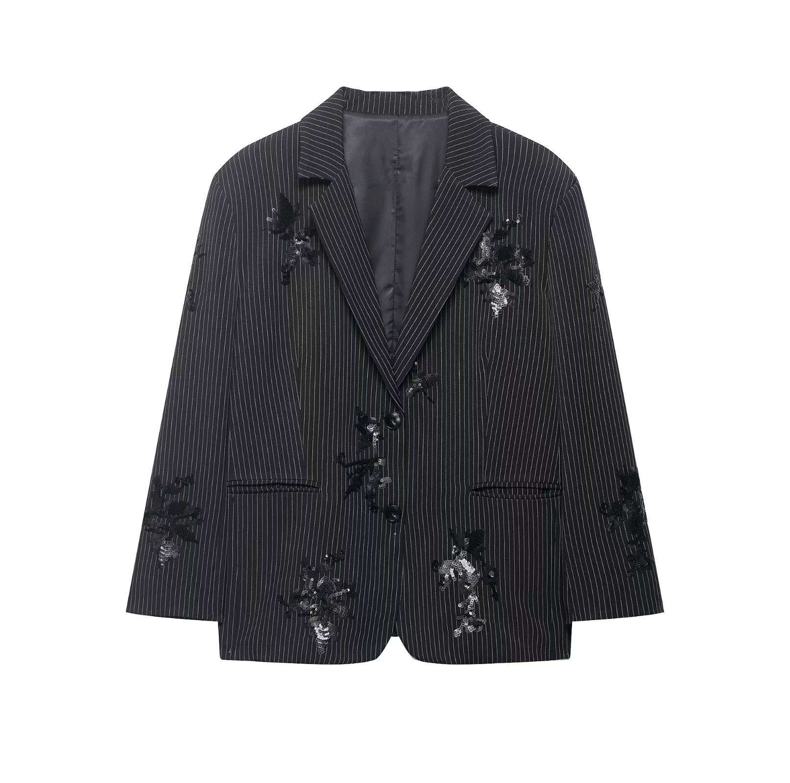 Women's Fashion Embroidery Str - Embroidery Jacket ulasan dan harga