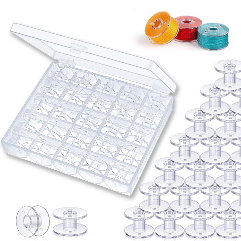 25pcs Home Sewing Machine Bott - Embroidery Generator ulasan dan harga