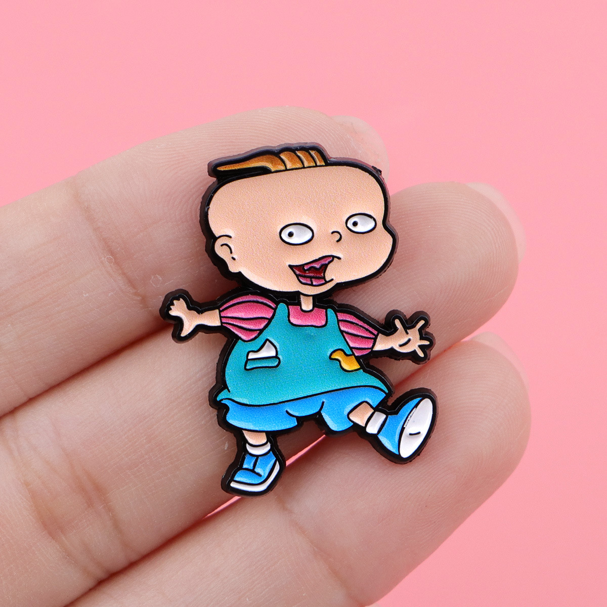 Rugrats brooch pin clothing ba - Embroidery Tulle ulasan dan harga