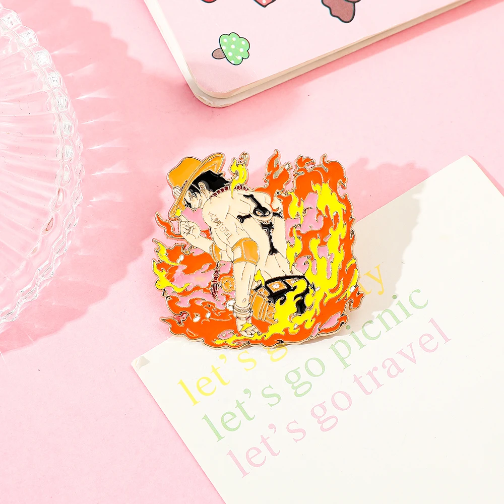 1 Pc Classics Anime Brooch Per - Embroidery Tulle ulasan dan harga