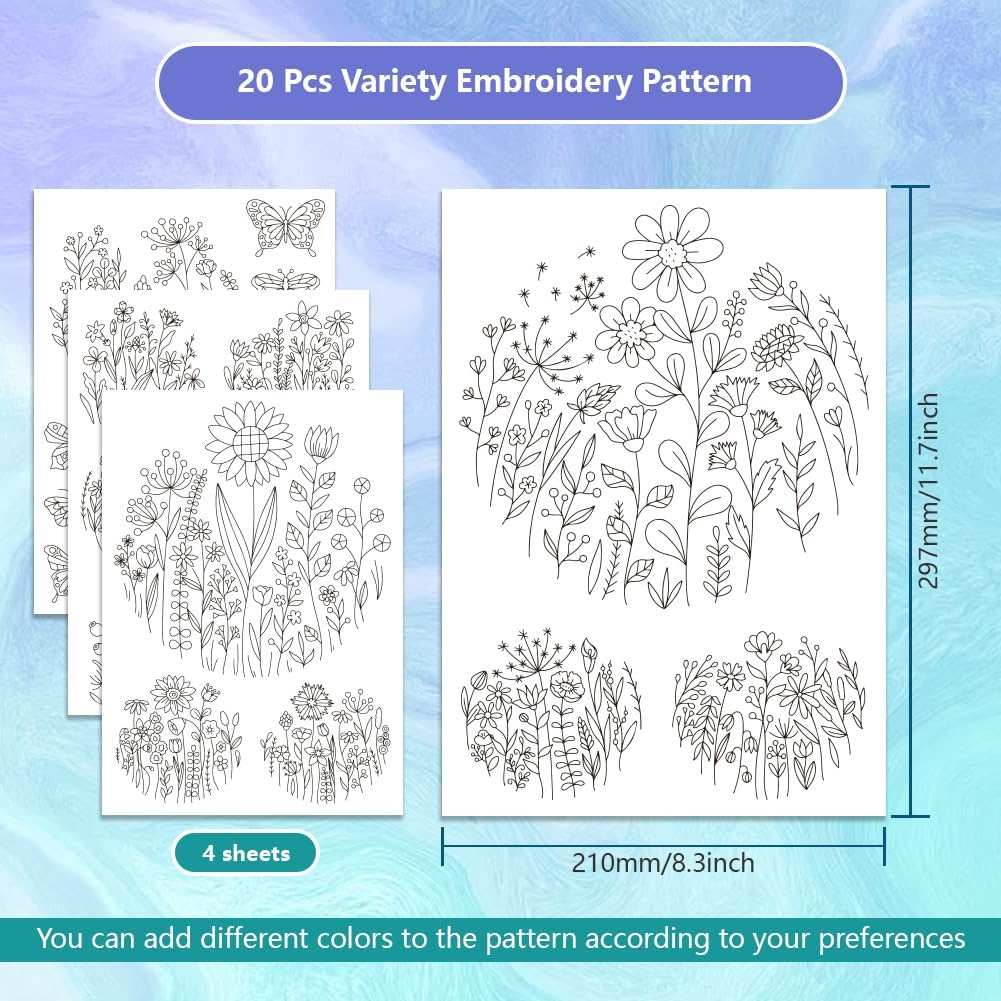 Water Soluble Embroidery Stabi - Water Soluble Stabilizer ulasan dan harga