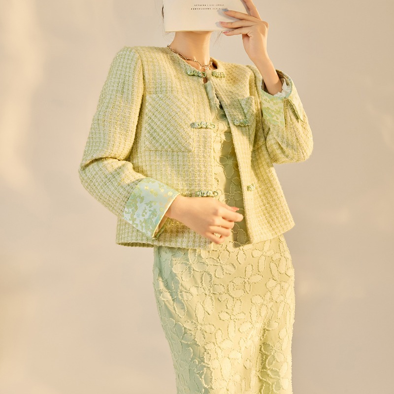 New Chinese Style Autumn Set,  - Embroidery Jacket ulasan dan harga