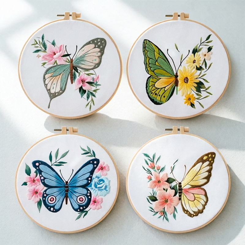 1pc 20X20CM 7.87 inch Embroide - Embroidery Needles ulasan dan harga