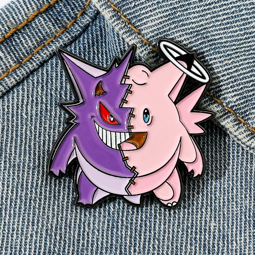 1 Pc Cartoon Jigglypuff Brooch - Embroidery Tulle ulasan dan harga