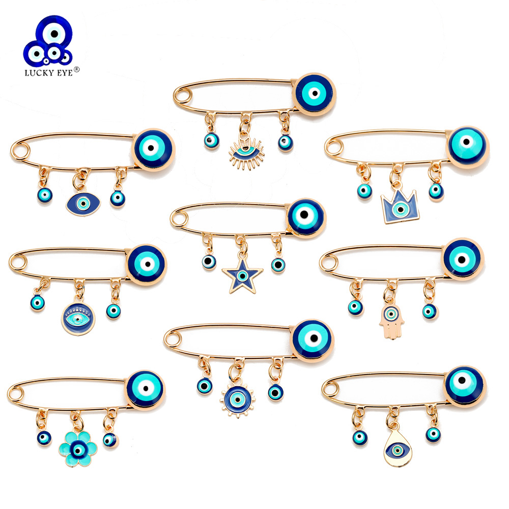 Lucky Eye Blue Turkish Evil Ey - Embroidery Kiss ulasan dan harga