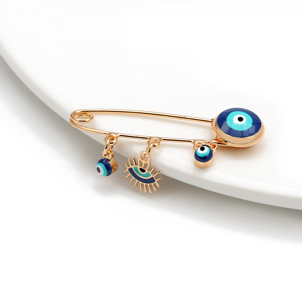 Lucky Eye Blue Turkish Evil Ey - Embroidery Kiss ulasan dan harga