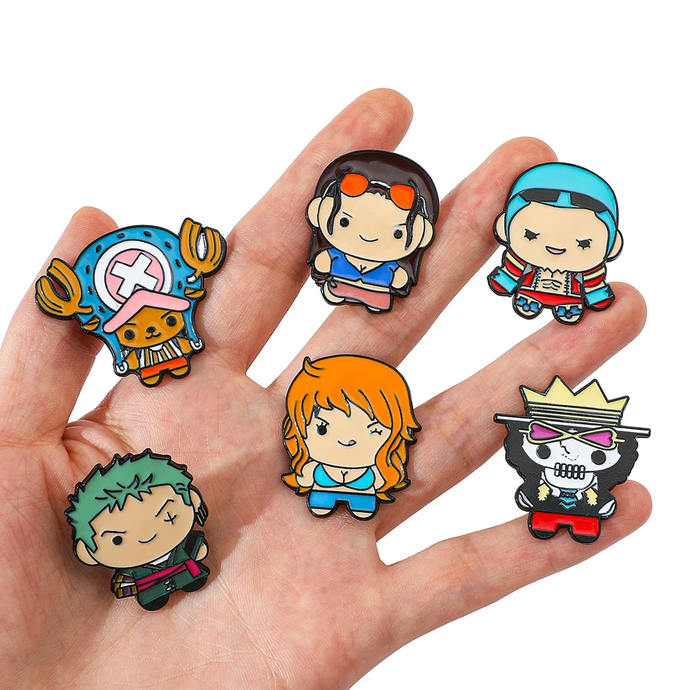 9 Pcs Creative Cartoon Brooch  - Embroidery Outfit ulasan dan harga