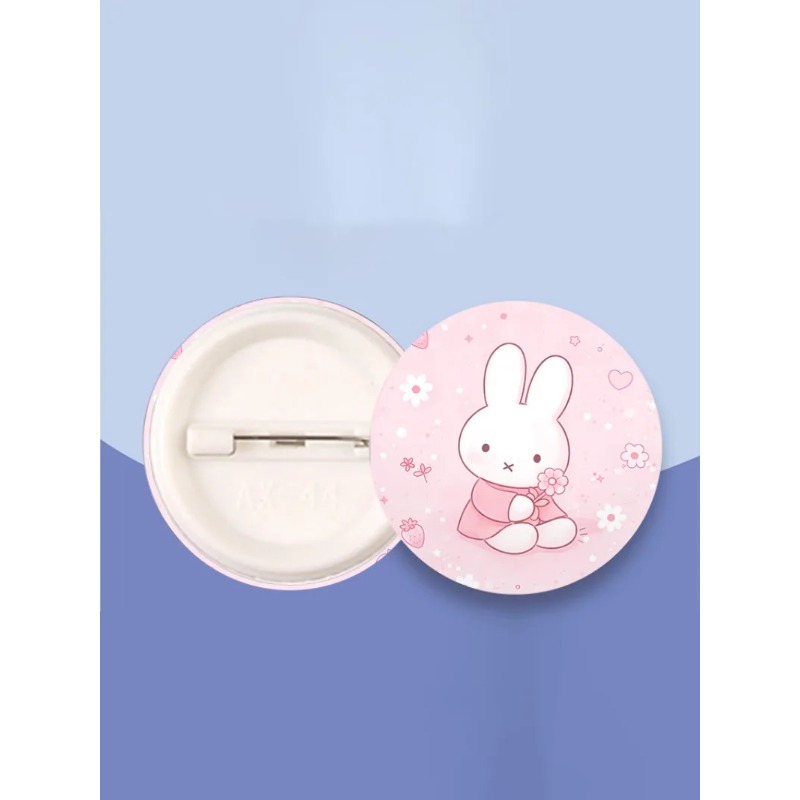 M-Miffys Cute Cartoon Badge Ka - Embroidery Rabbit ulasan dan harga