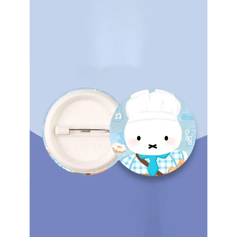 M-Miffys Cute Cartoon Badge Ka - Embroidery Rabbit ulasan dan harga
