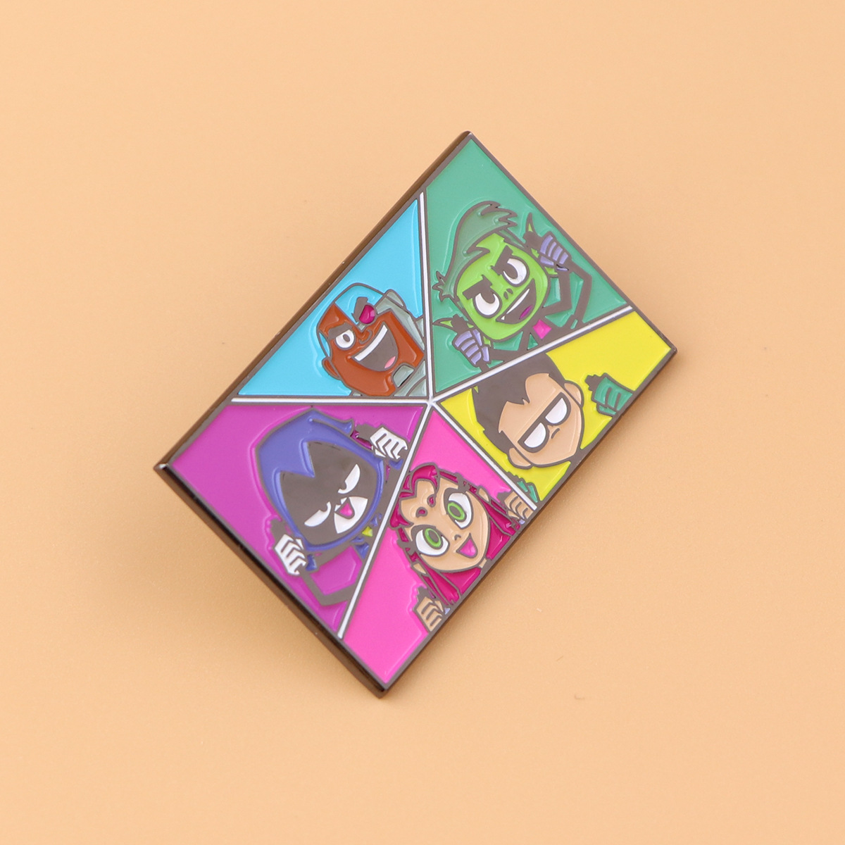 New Teen Heroes Team Enamel Pi - Embroidery Tulle ulasan dan harga