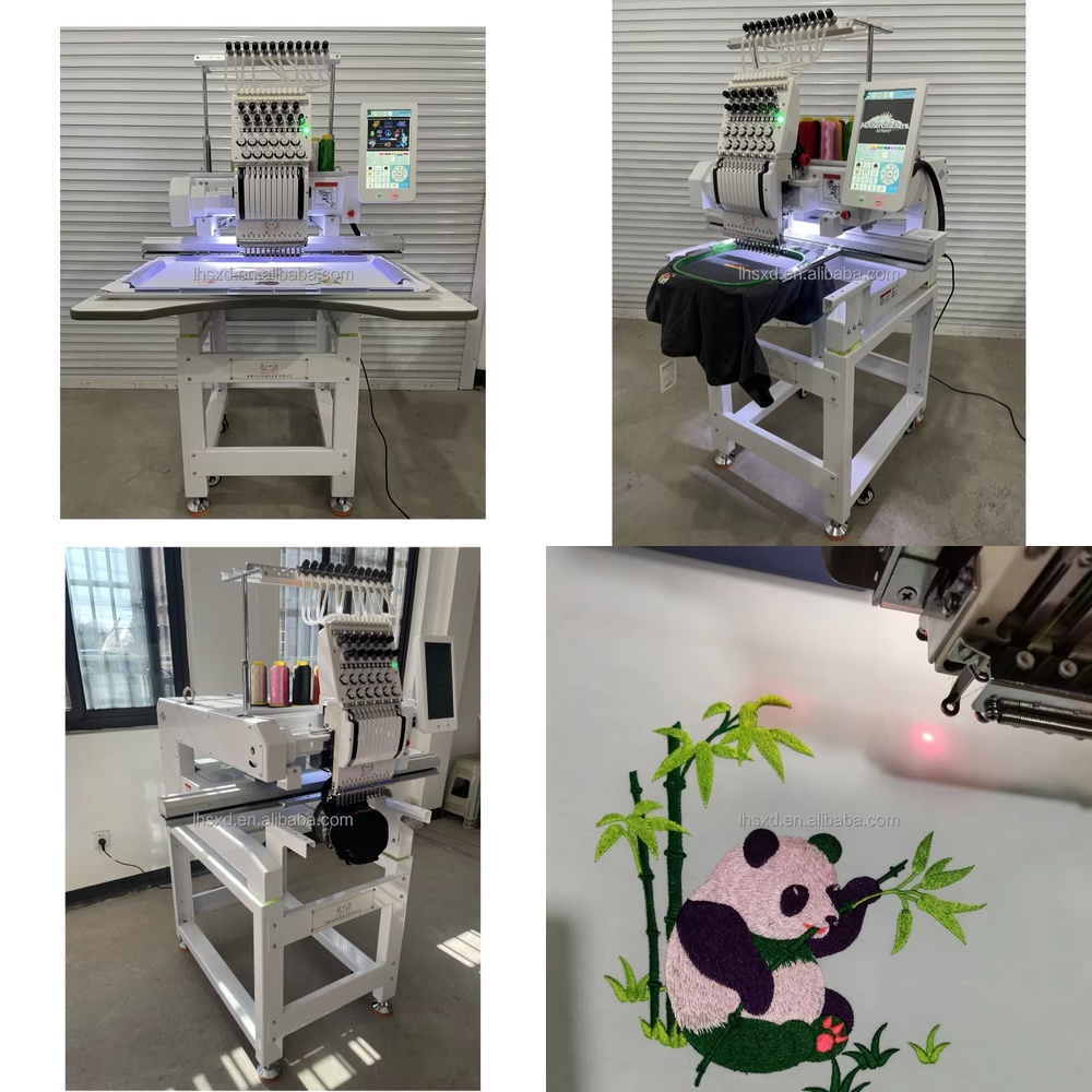 Single Head 12 15 Computerized - Embroidery Machines ulasan dan harga