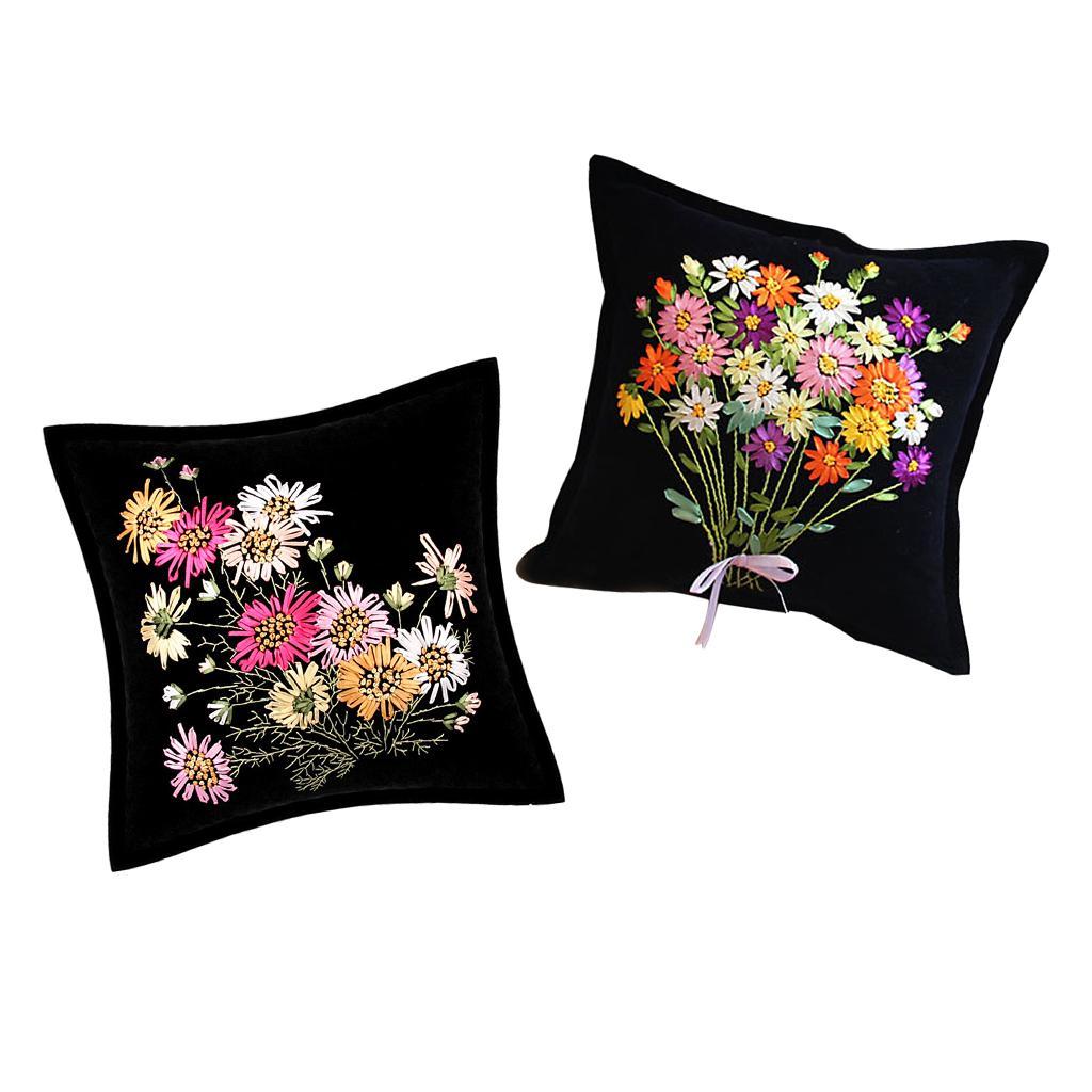 Complete Ribbon Embroidery Kit - Embroidery Effect Canva ulasan dan harga