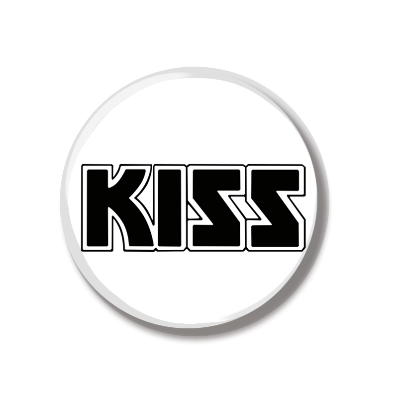 44MM Rock Band Kiss Album CD P - Embroidery Kiss ulasan dan harga