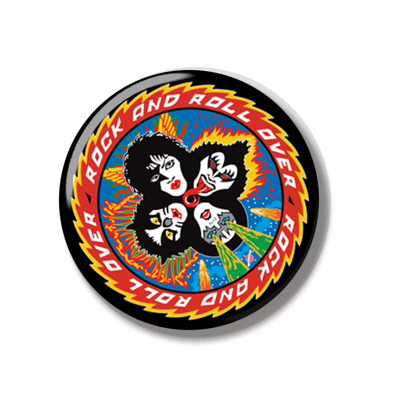 44MM Rock Band Kiss Album CD P - Embroidery Kiss ulasan dan harga