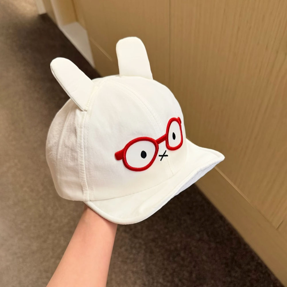 Kawaii Miffy Cute Baseball Cap - Embroidery Rabbit ulasan dan harga