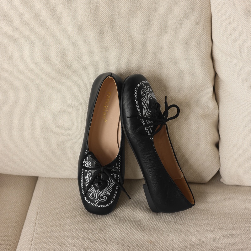 Women Vintage Embroidered Ball - Embroidery Print ulasan dan harga