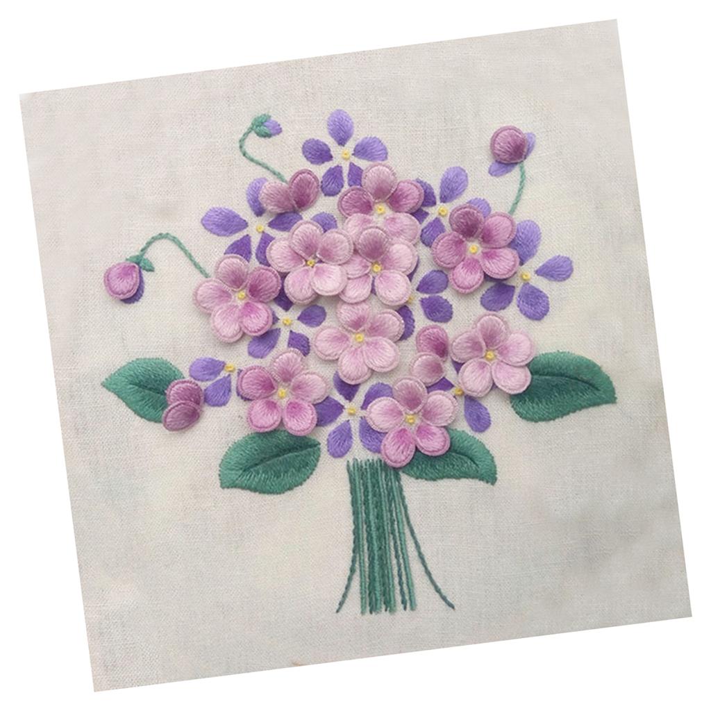 Stumpwork Embroidery Kit for B - Embroidery Effect Canva ulasan dan harga