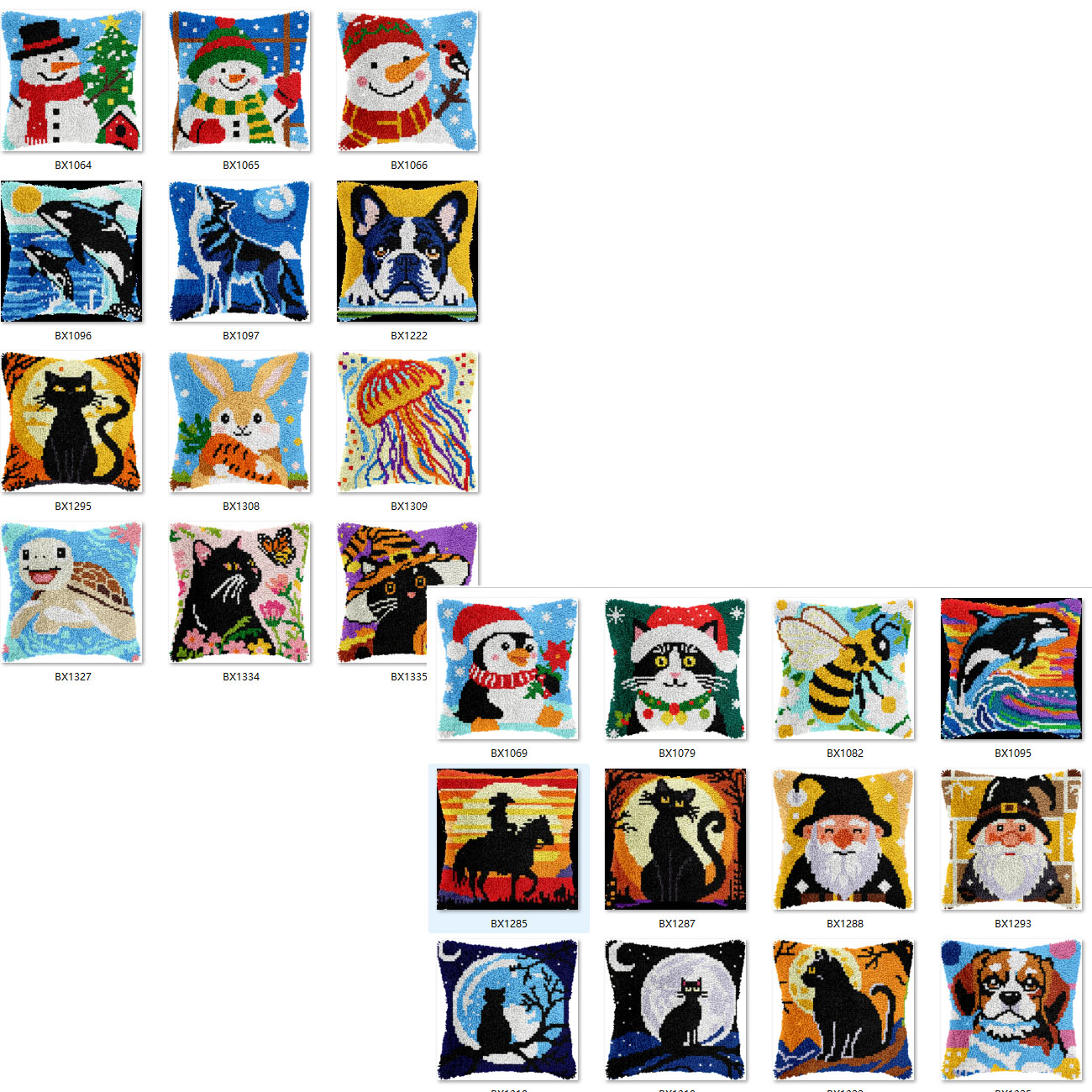 Bee latch hook kit rug canvas  - Embroidery Kiss ulasan dan harga