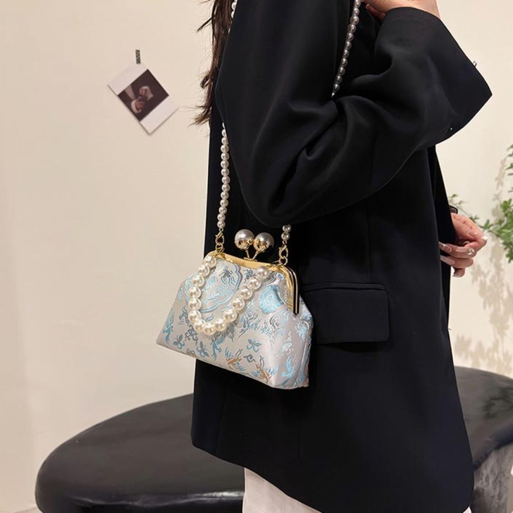 Pearl Chinese Style Handbag Ki - Embroidery Kiss ulasan dan harga