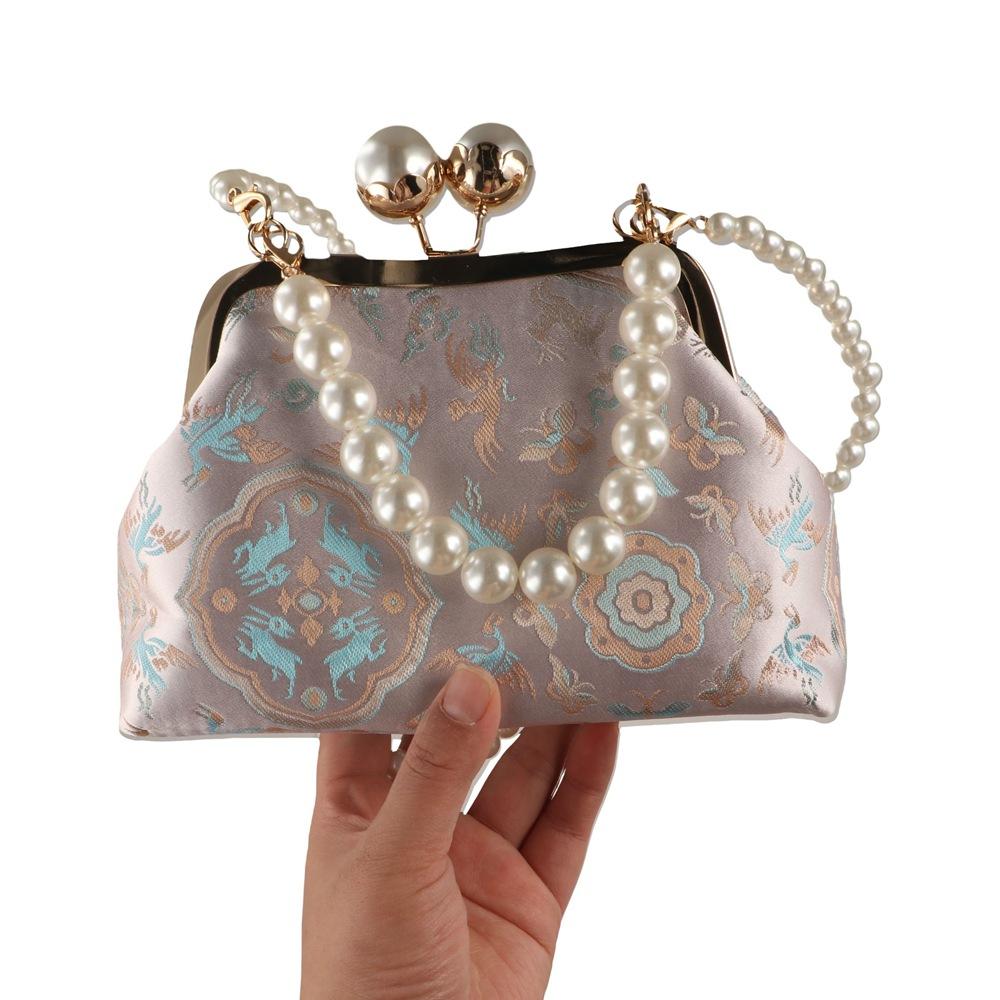 Pearl Chinese Style Handbag Ki - Embroidery Kiss ulasan dan harga