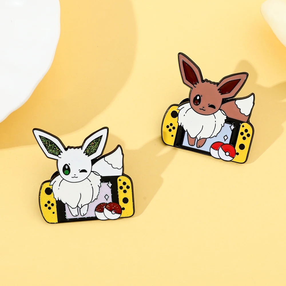 2 Pcs Anime Elf Cartoon Brooch - Embroidery Tulle ulasan dan harga