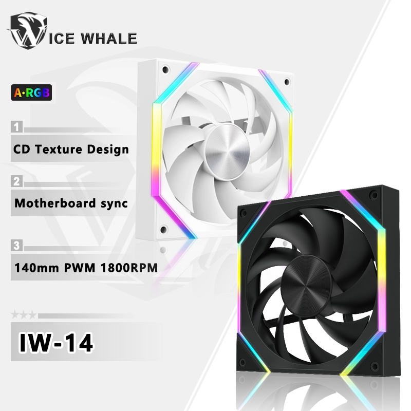 ICE Whale IW-14 Computer Chass - Embroidery Whale ulasan dan harga