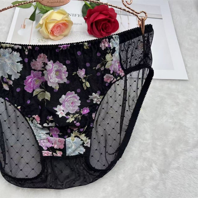 Man's Flower Embroidery Sexy P - Embroidery Flower ulasan dan harga