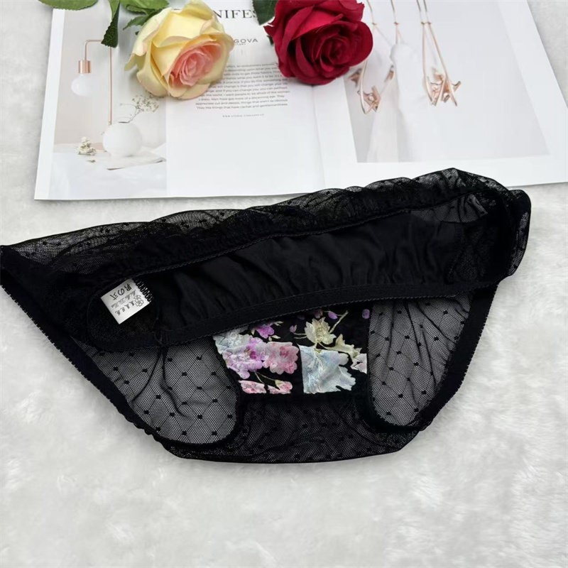 Man's Flower Embroidery Sexy P - Embroidery Flower ulasan dan harga