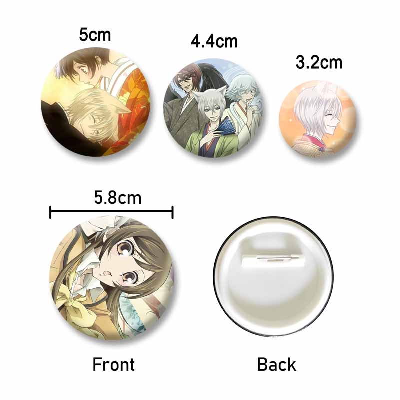 Anime Kamisama Kiss Button Pin - Embroidery Kiss ulasan dan harga