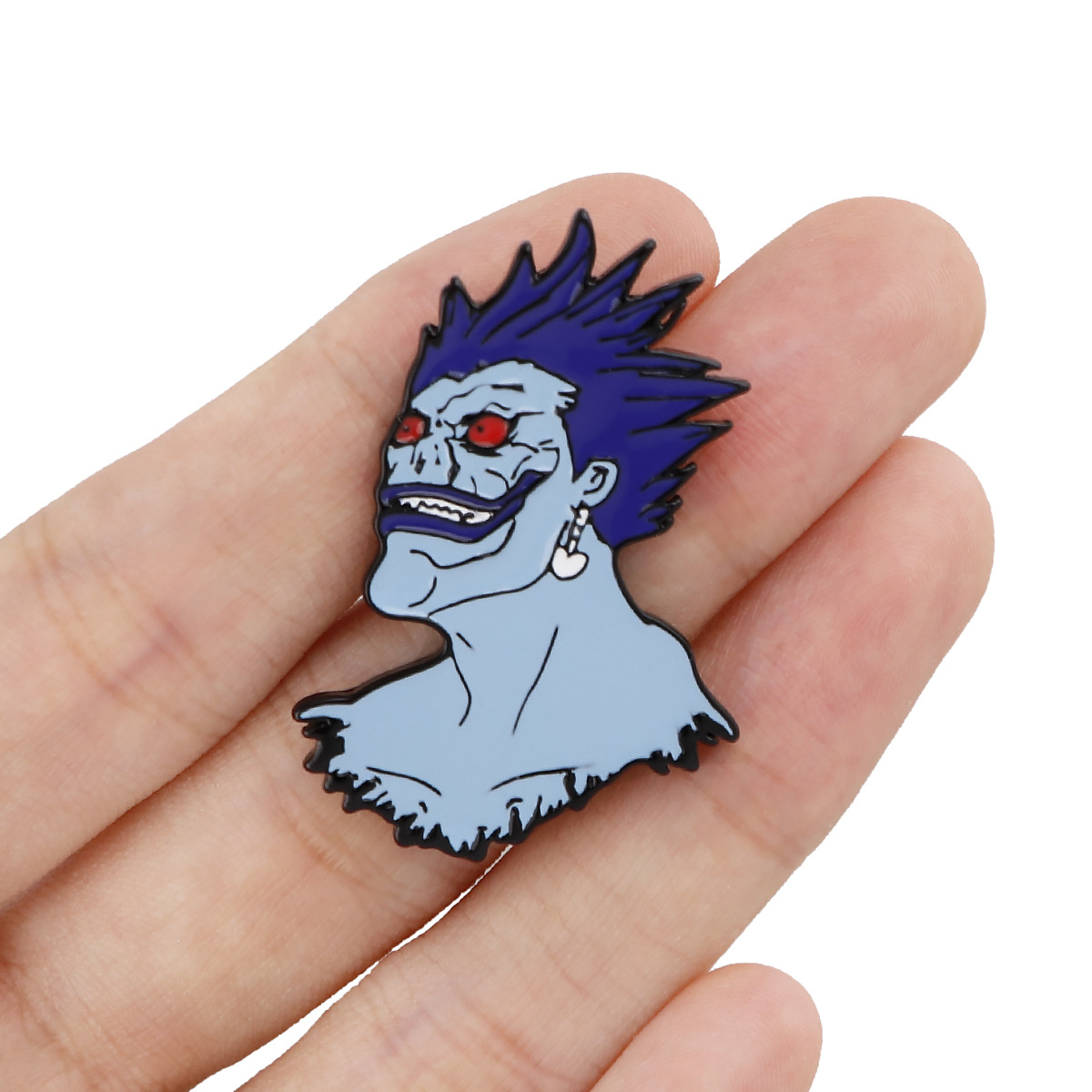 Death Note Alloy Enamel Brooch - Embroidery Tulle ulasan dan harga