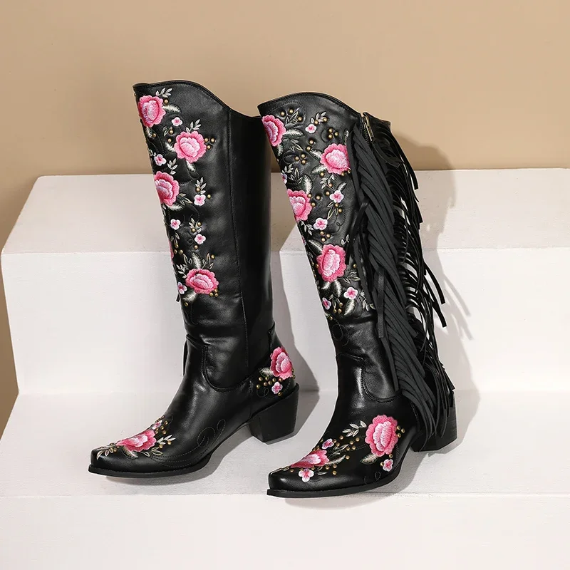 Fashion Embroidery Flower West - Embroidery Flower ulasan dan harga