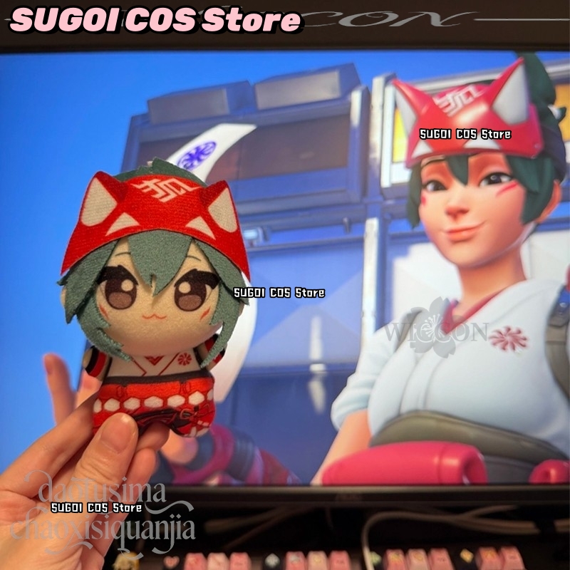 CR6.9*Kiriko Fan Art 10cm Kawa - Embroidery Print ulasan dan harga