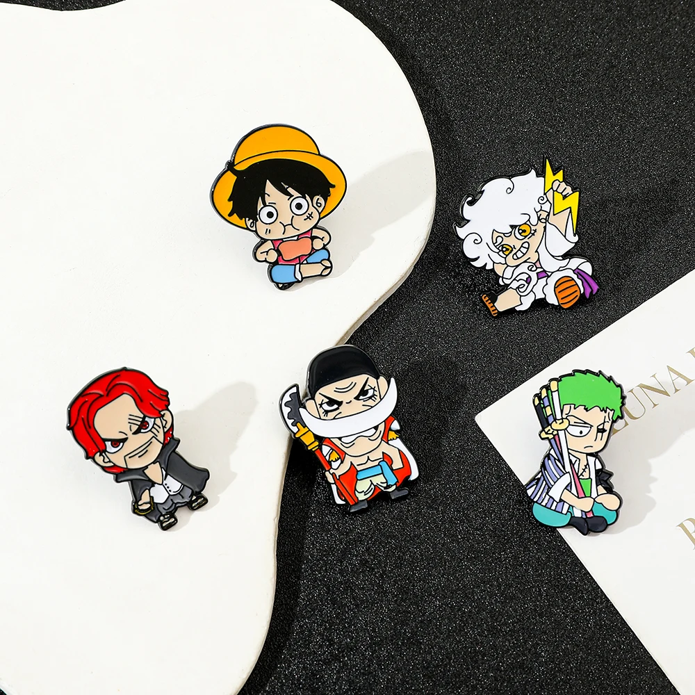 5 Pcs Personality Brooch Cute  - Embroidery Tulle ulasan dan harga