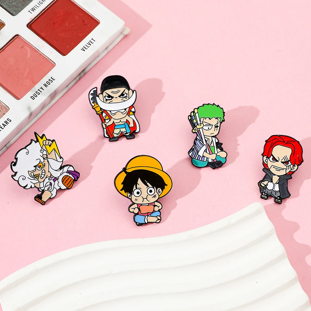 5 Pcs Personality Brooch Cute  - Embroidery Tulle ulasan dan harga