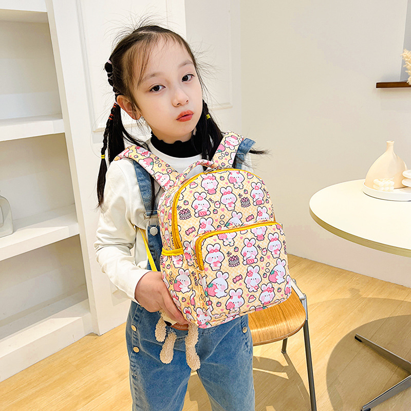 2023 New Children's Backpack C - Embroidery Rabbit ulasan dan harga