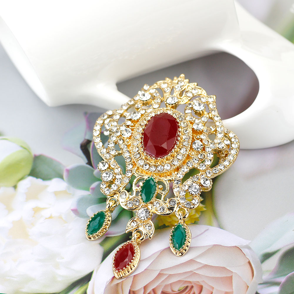 Sunspicems Gold Color Moroccan - Embroidery Kiss ulasan dan harga