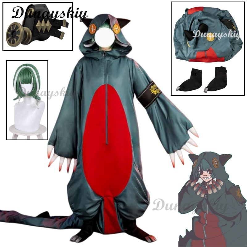 Guita Gachiakuta Cosplay Outfi - Embroidery Outfit ulasan dan harga